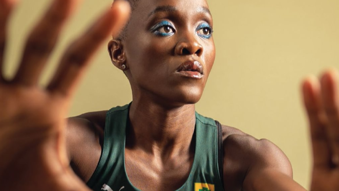 Captain of the SA Netball Team, Bongiwe Msomi